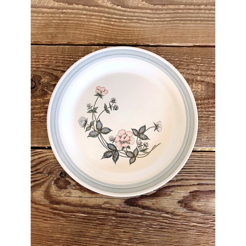 Vintage Set of 5 Country Glen Turnberry Salad Plates Dessert Plates