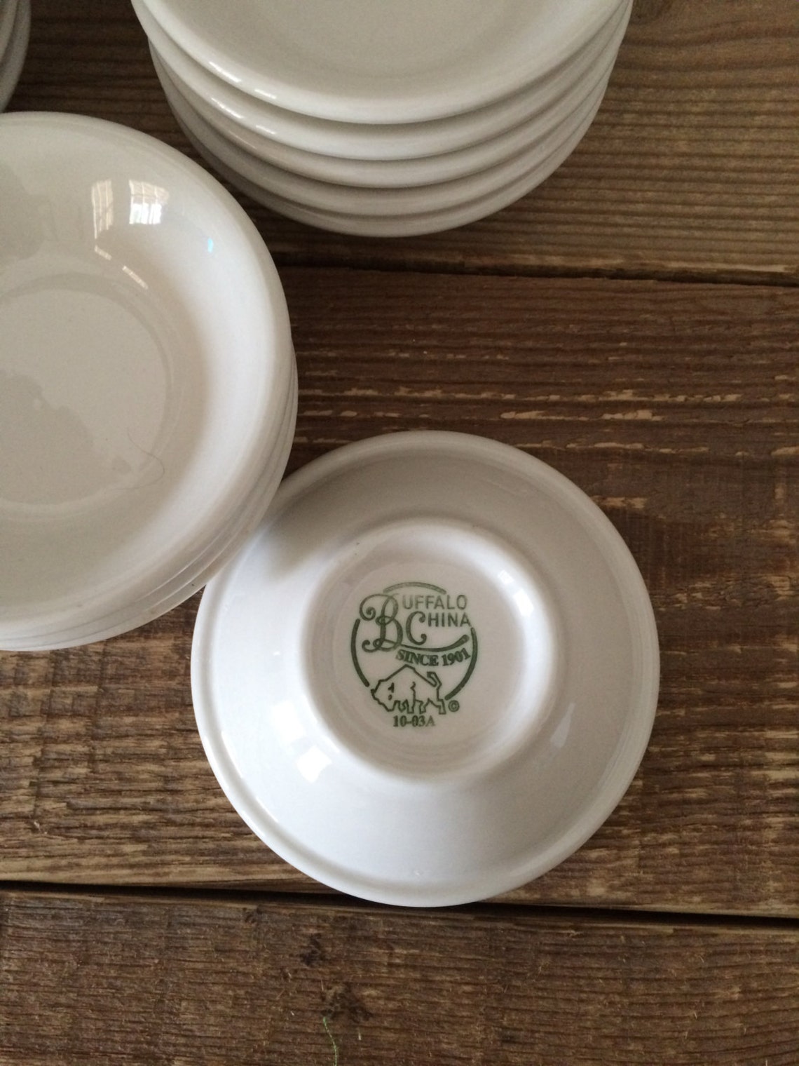Vintage Buffalo China Condiment/Sauce Bowls Etsy