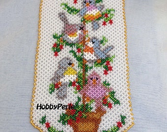 Tree with Birds Pattern