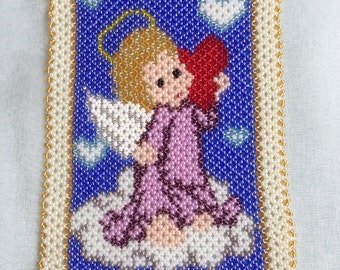 Scheme Angel with heart