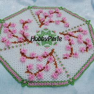Peach Blossom Doily Pattern