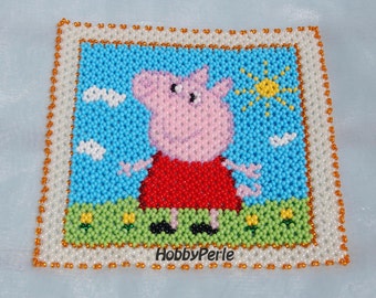 Peppa Pig Square Pattern