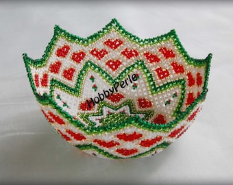 Hearts bowl pattern