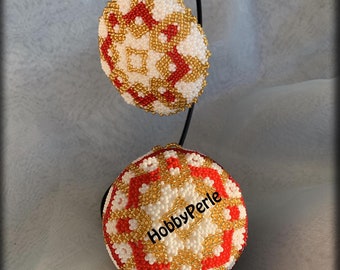 Pattern Ball and Medallion Weaving 8 cm
