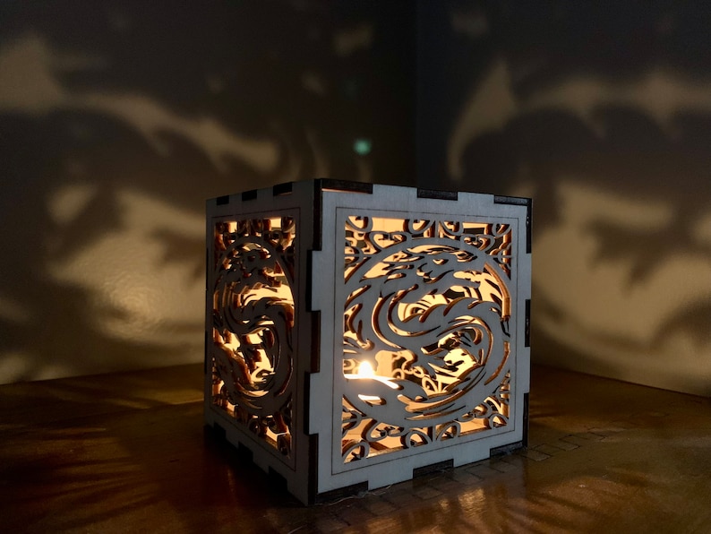 15 Candle Lantern Patterns Lightburn SVG Digital Cut Files for Glowforge, XTool, Ortur, Gwieke, OWtech, Elegoo, Diode & CO2 Lasers zdjęcie 6