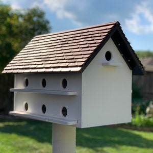 View of 14 Room Bird House (bird Condo) | Blueprints - Do It Yourself PLANS ...