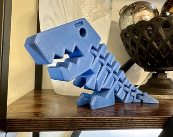 Flexi Rex | Flexi Dragon | Flexible Toy | 3D Printed