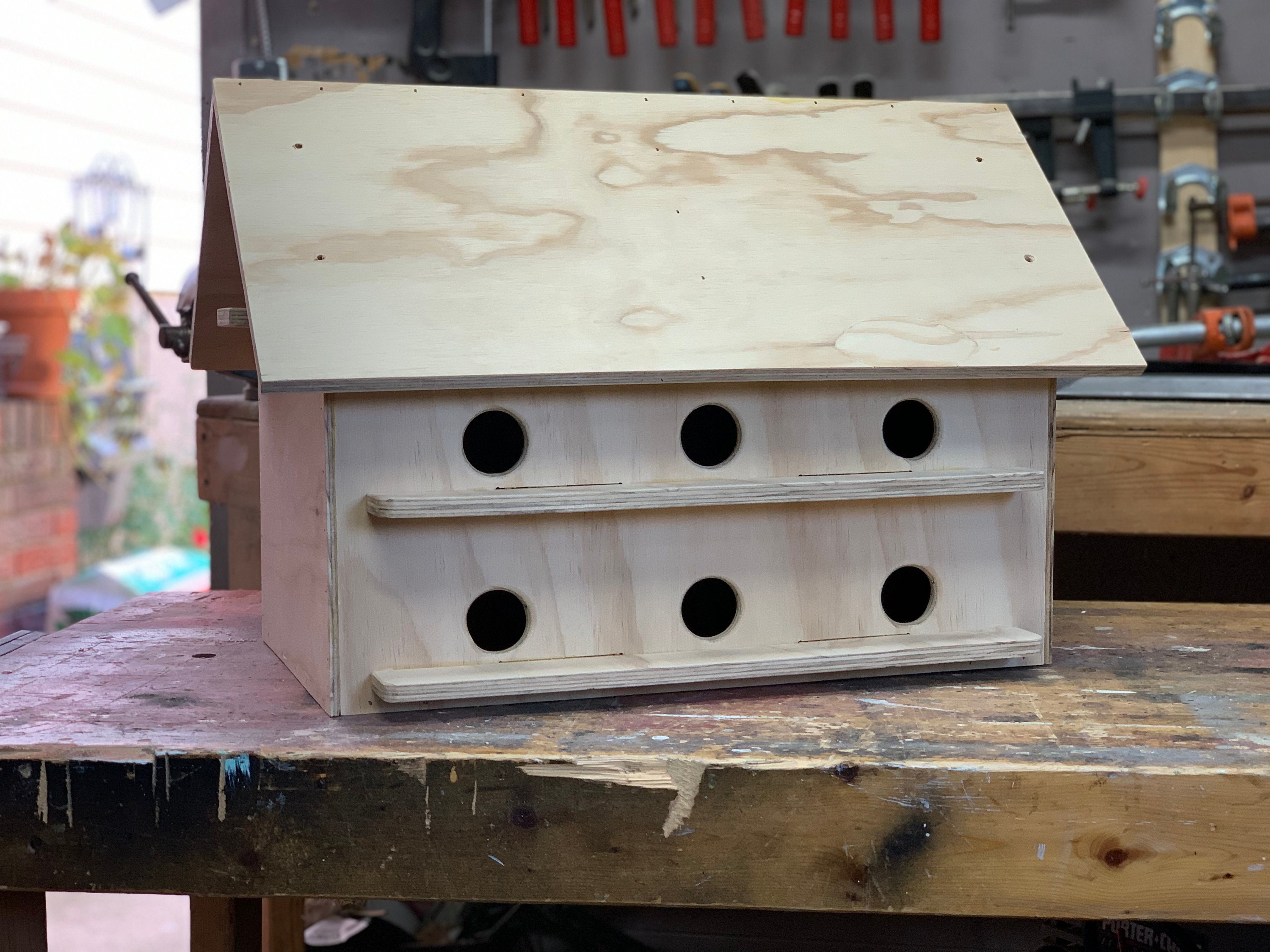 Picture of 14 Room Bird House bird Condo Blueprints Do It Yourself - Etsy Canada