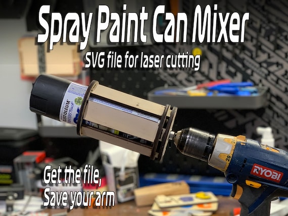 Homemade DIY paint shaker 
