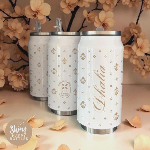 Personalised Bridal Shower Hen Parties Reusable 255ml Soda Can Tumbler - Ultimate Stylish Party Favour