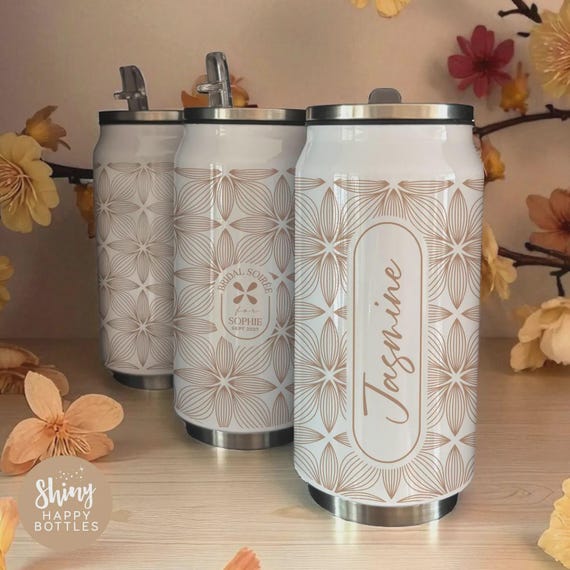 Personalised Bridal Shower Hen Parties 255ml Soda Can Tumbler - Ultimate Stylish Party Favour