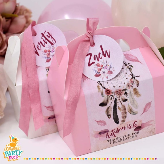 Party Bags Personalised Greatest Showman White Cake