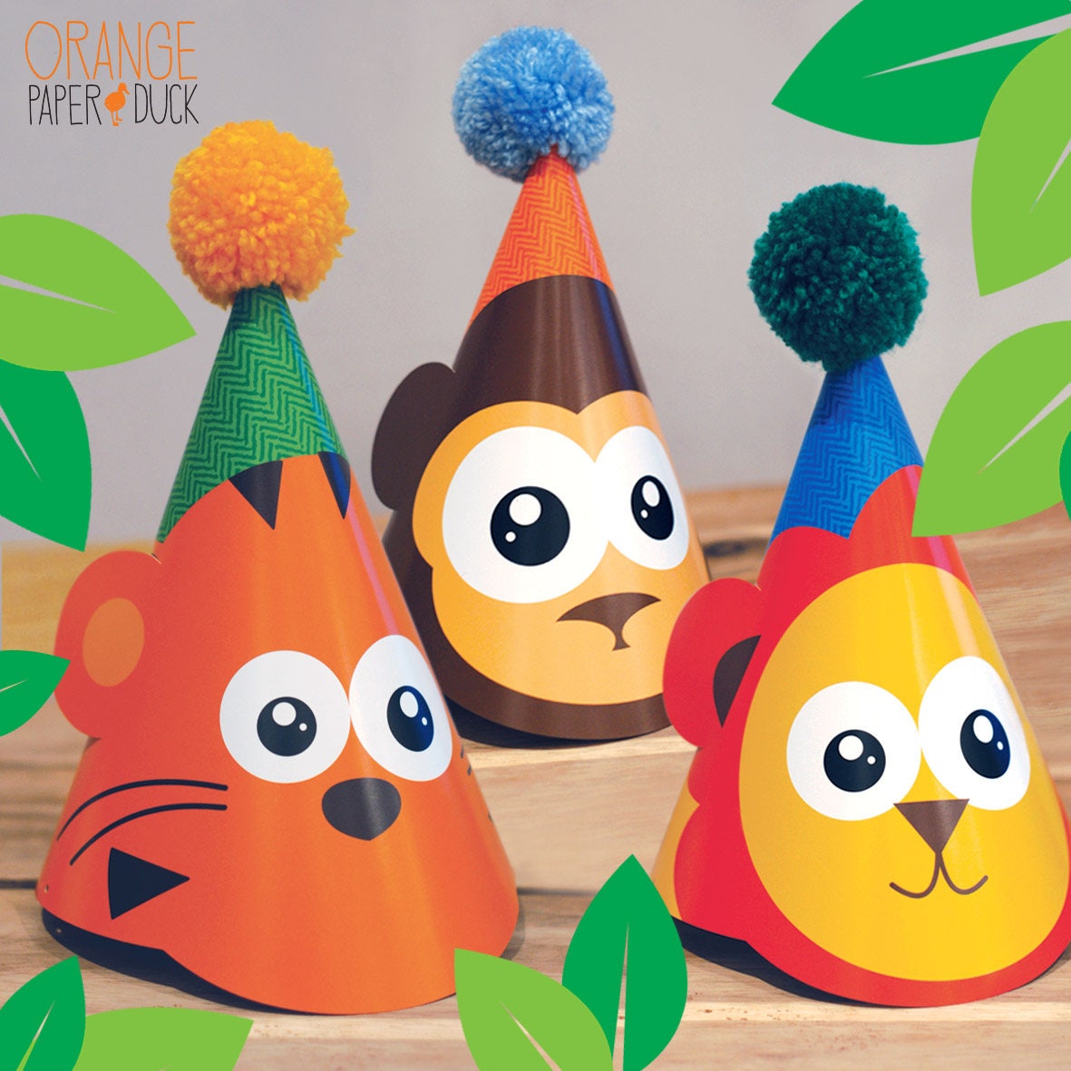 3 X DSCHUNGEL SAFARI Kindergeburtstag 