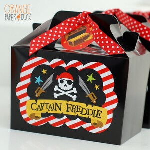 Pirates Personalised Children’s Party Boxes Gift Bag Favour Pirates Personalised Children’s Party Boxes Gift Bag Favour