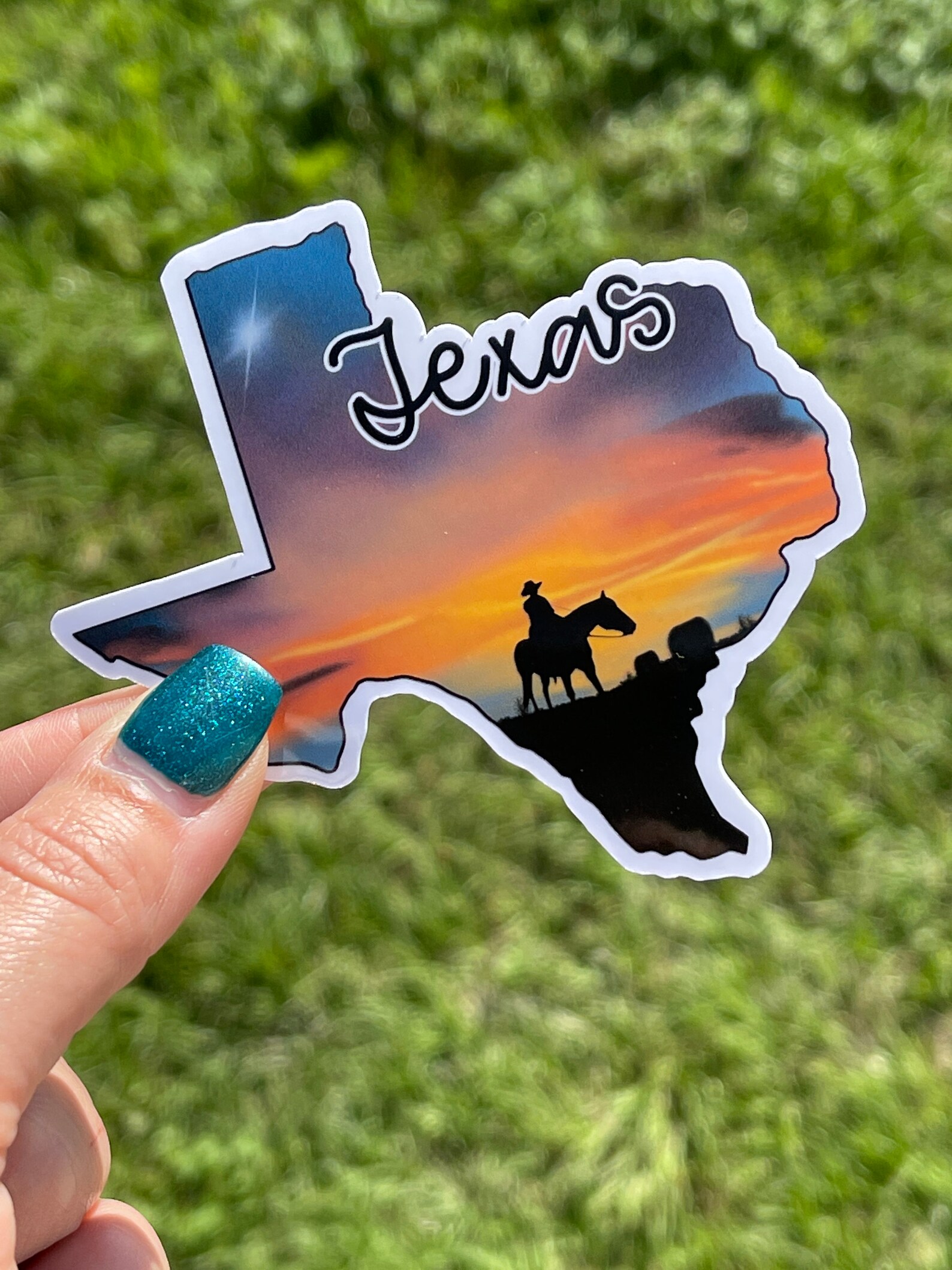Texas Sticker Pack Custom State Sticker Stickers for Laptop Etsy