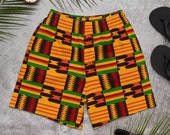 Kente Swim Trunks | Men's Recycled Athletic Shorts |