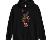 Zebra Kente print - Unisex Hoodie | Oversized hoodie | Aesthetic hoodie