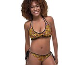 Kente African Print Bikini