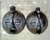 Authentic African mask sculpture for wall | African wall art | Wall Decor | Wooden African Art Scupture