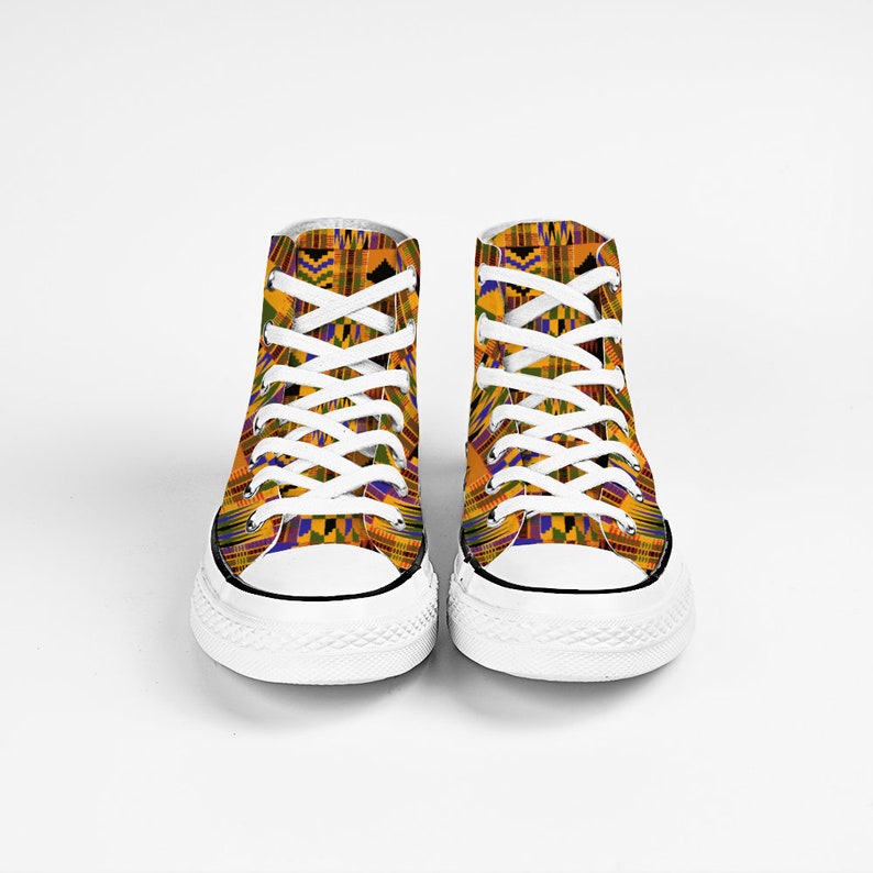 FZ African Print Unisex Low Top Canvas Shoes main image 1