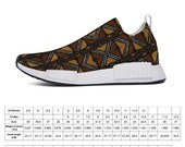 Brown mud cloth Shoes Unisex Slip On Leisure Shoes