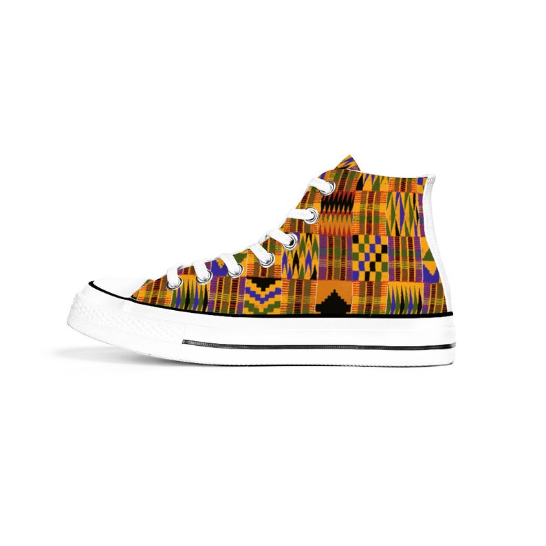 FZ African Print Unisex Low Top Canvas Shoes