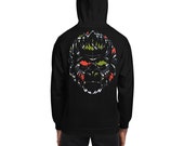 Gorilla print on back of Unisex Hoodie | Oversized hoodie | Aesthetic hoody