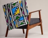 Mud cloth blanket | Ndebele Throw Blanket