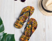 Kente Flip-Flops