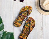 Kente Flip-Flops