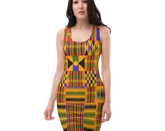Kente African print Lounge dress