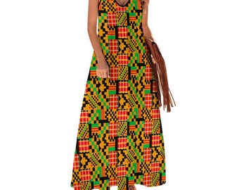open lace back dress Standard Dashiki – borokiniyabo