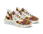 Kente print Men's Mesh African Print sneakers