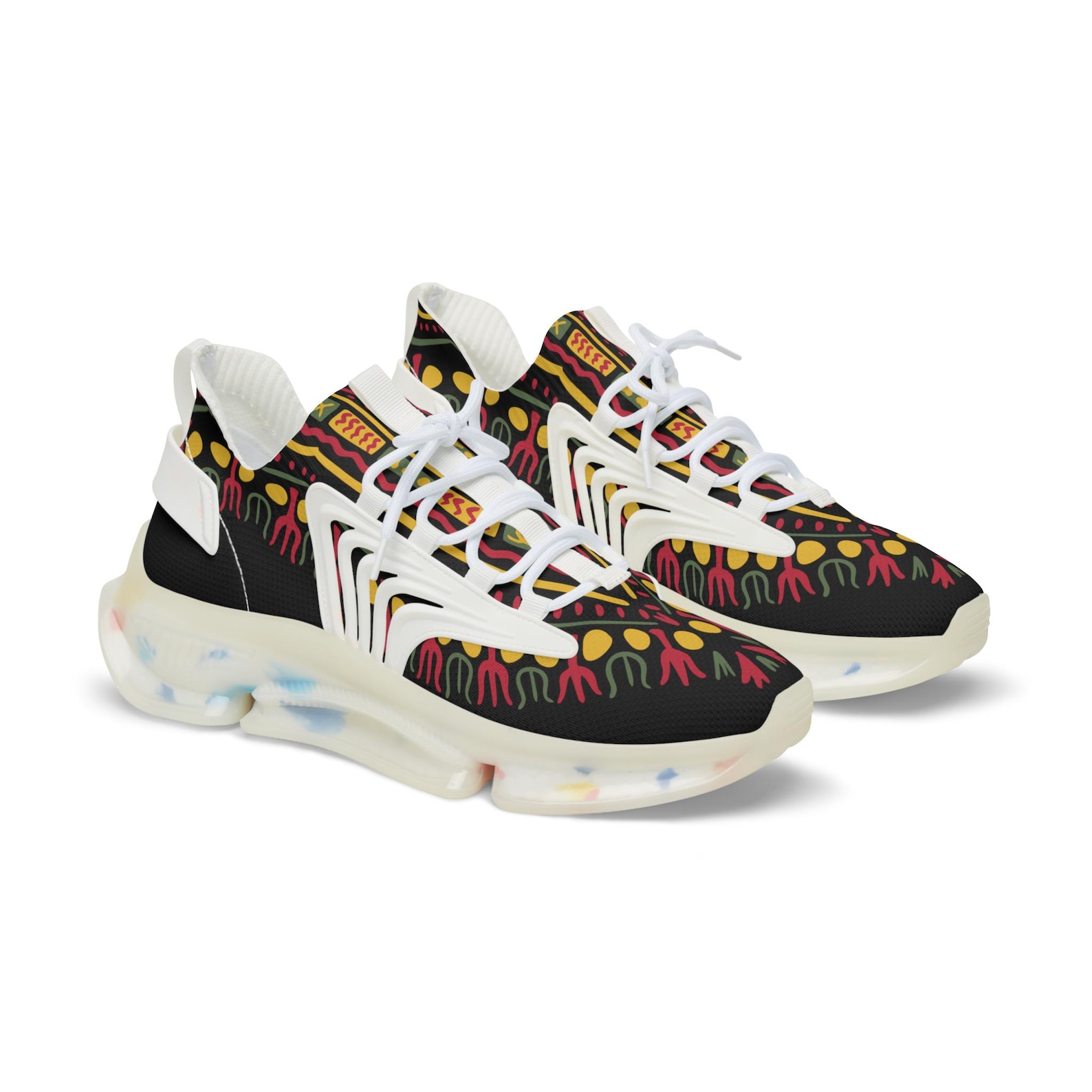 AfricanThings Dashiki Men's Mesh Sneakers