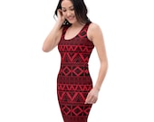 Mud cloth African Print Dress