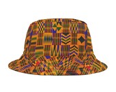 Kente African Print Bucket Hat