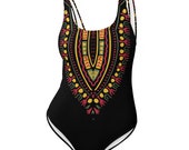 Dashiki One-Piece Swimsuit