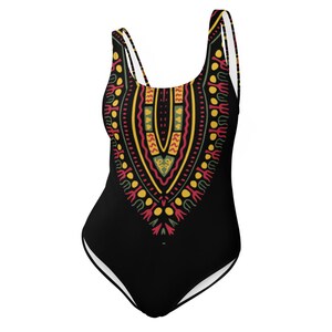 Dashiki One-Piece Swimsuit
