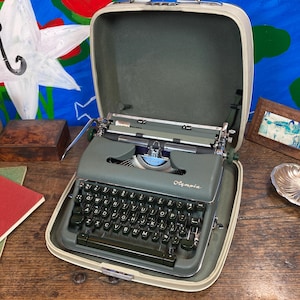 The &quot;King of the Typewriters&quot;! The Olympia SM4—and this one has a CONGRESS typeface! Fully reconditioned and ready to type!