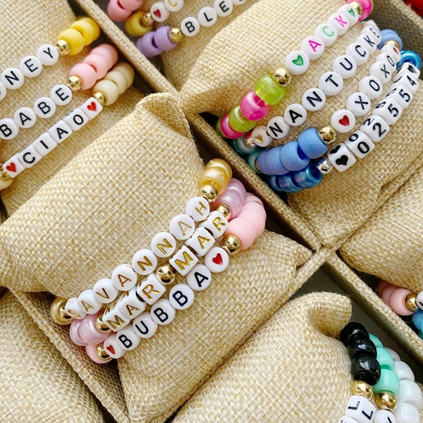 Vsco letter bracelets Clearance