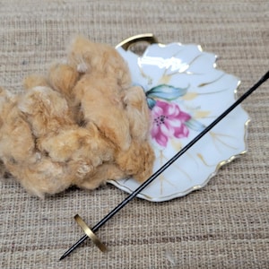 Cotton Natural Brown Seed Cotton. HANDPICKED. 1 ounce (oz).