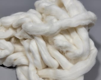 1 Pound Cotton Sliver, Conventional USA Upland Variety