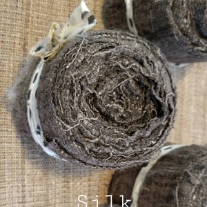 Silk Fabric Rolls 3 Rolls of Raw Silk Strips. Brown. - Etsy
