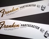 Two Guitar Headstock Waterslide Decals Franken Partscaster 70 39 s