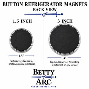 Epstein Files Button Pin Magnet Keychain Release the Epstein Files Political Protest Transparency Accountability Activist image 6