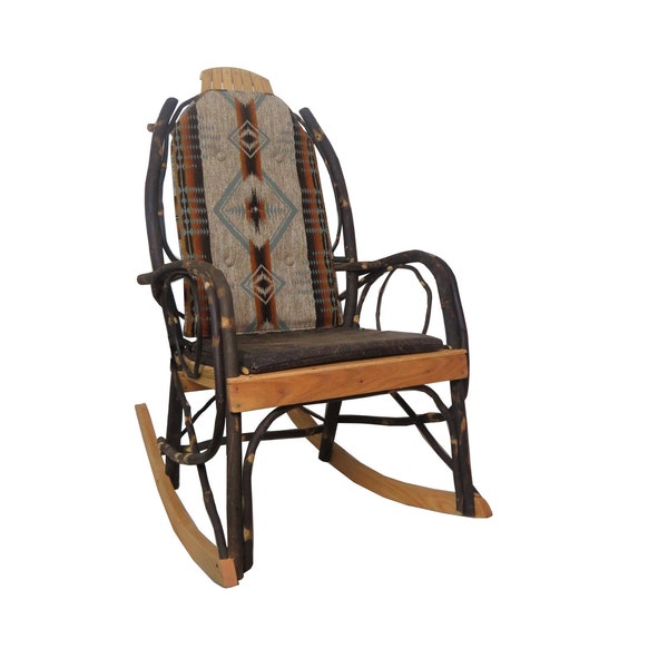 Cushion Set for Amish Hickory Rocking Chair - Arizona Sand V