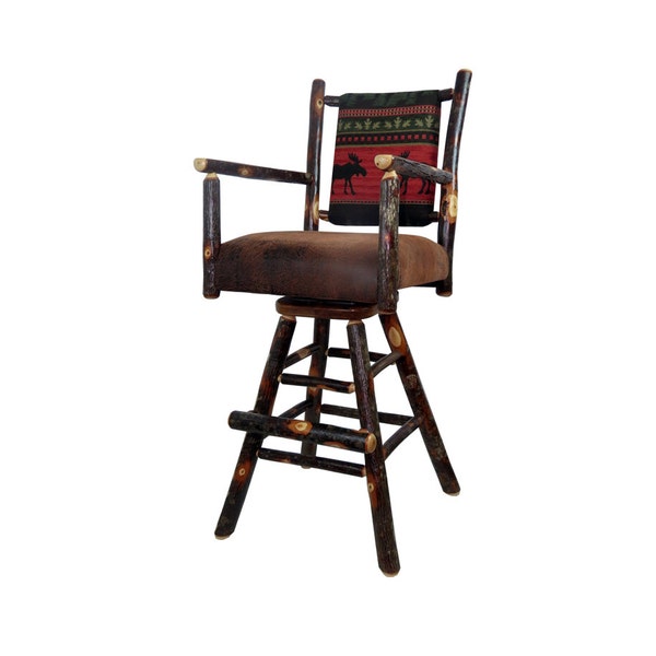 Rustic Bar Stool Etsy