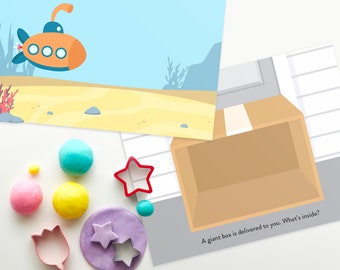 Play Dough Activity Mat Set