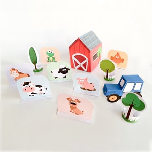 The Farm Paper Toy