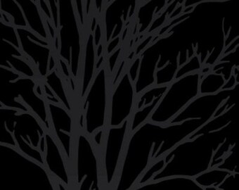 Frosted Tree | Handmade | Vinyl on Sheet Metal "this is one of a kind original piece"